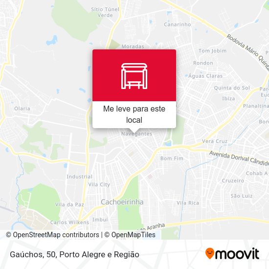 Gaúchos, 50 mapa