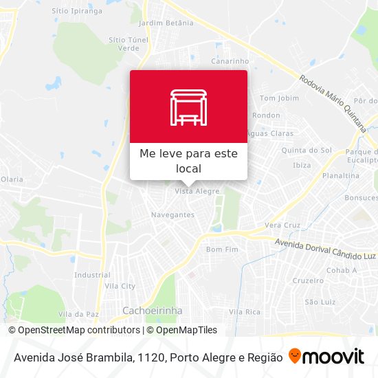 Avenida José Brambila, 1120 mapa