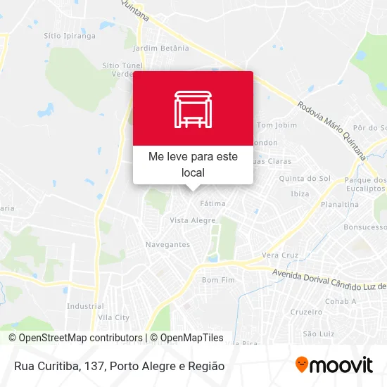 Rua Curitiba, 137 mapa
