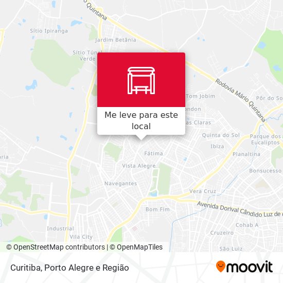 Curitiba mapa