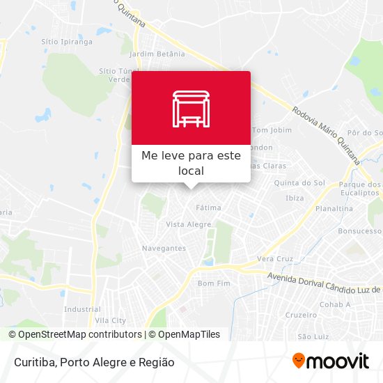 Curitiba mapa