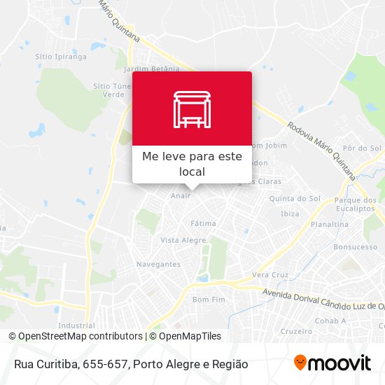Rua Curitiba, 655-657 mapa