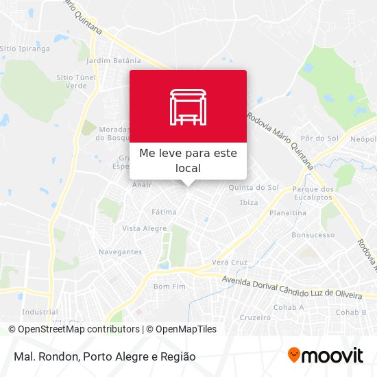 Mal. Rondon mapa
