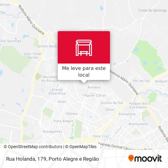 Rua Holanda, 179 mapa