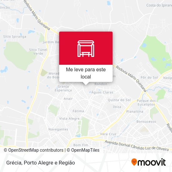 Grécia mapa