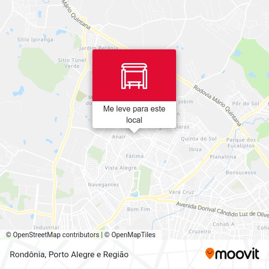 Rondônia mapa