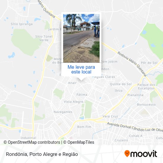 Rondônia mapa