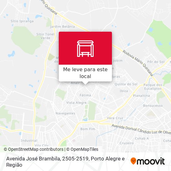 Avenida José Brambila, 2505-2519 mapa