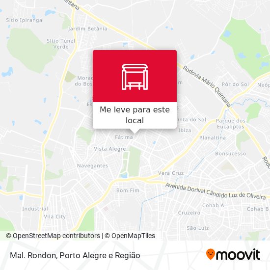 Mal. Rondon mapa