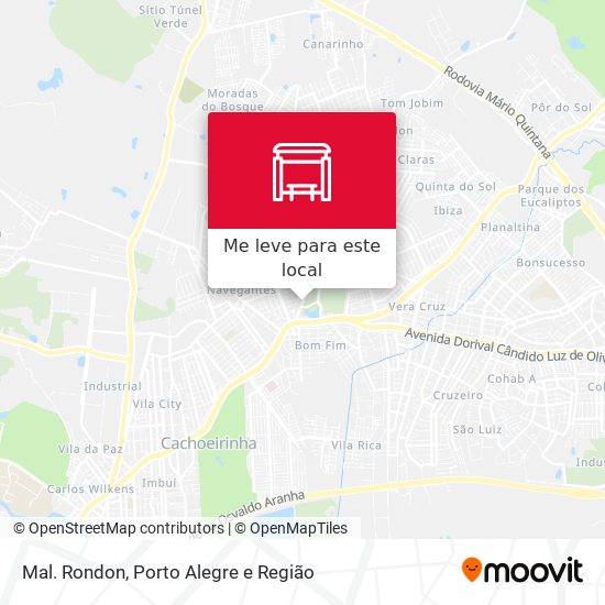 Mal. Rondon mapa