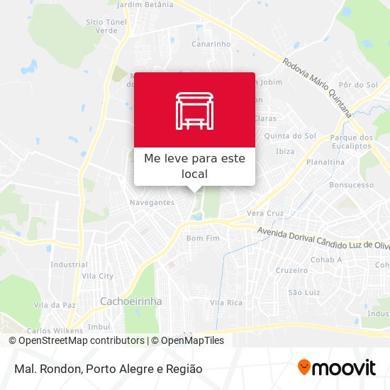 Mal. Rondon mapa