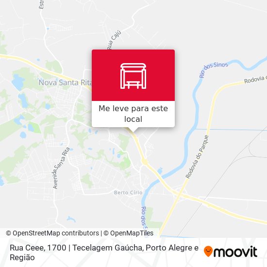 Rua Ceee, 1700 | Tecelagem Gaúcha mapa