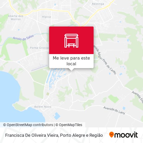 Francisca De Oliveira Vieira mapa