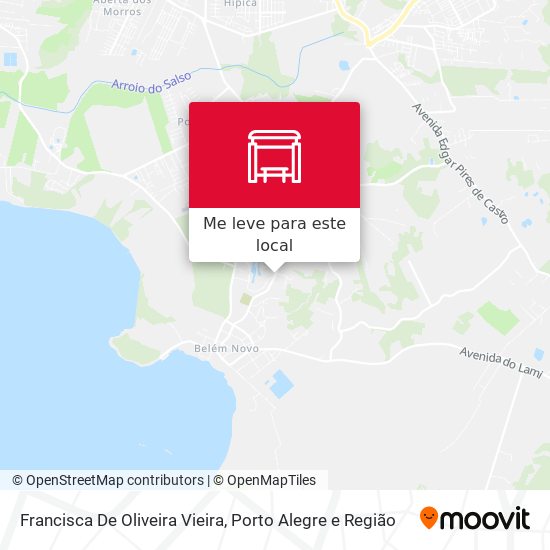 Francisca De Oliveira Vieira mapa