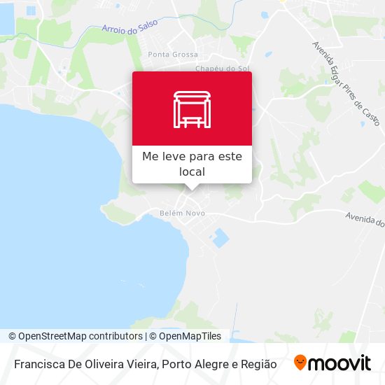 Francisca De Oliveira Vieira mapa
