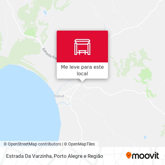 Estrada Da Varzinha mapa