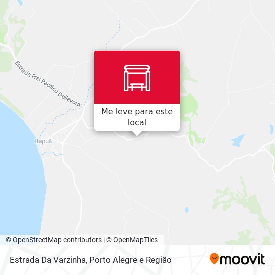 Estrada Da Varzinha mapa