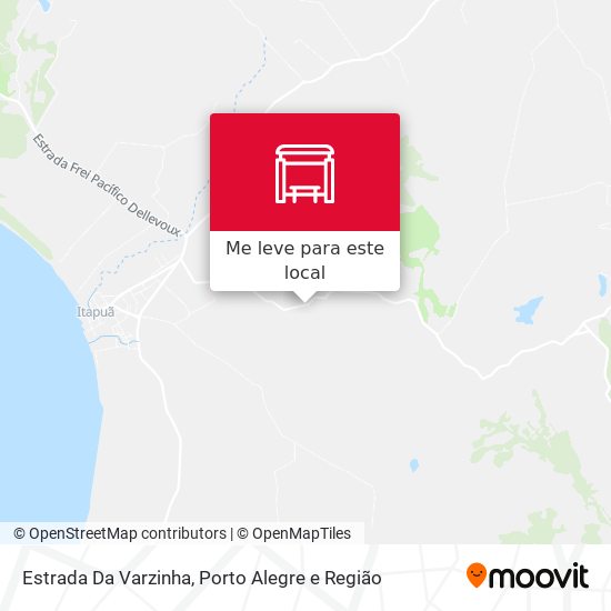 Estrada Da Varzinha mapa