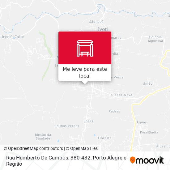 Rua Humberto De Campos, 380-432 mapa
