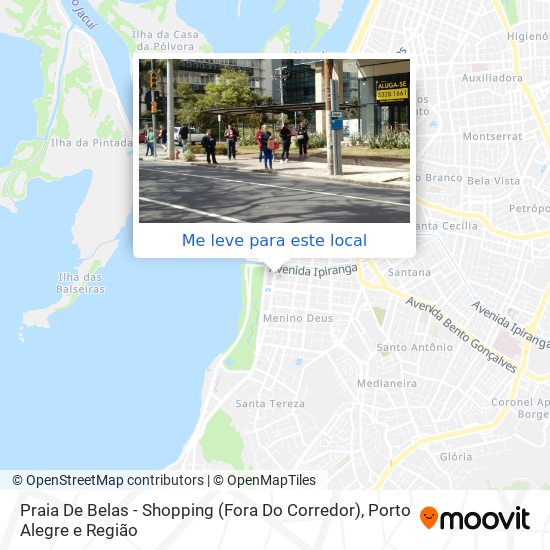 Praia De Belas - Shopping (Fora Do Corredor) mapa