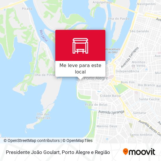 Presidente João Goulart mapa