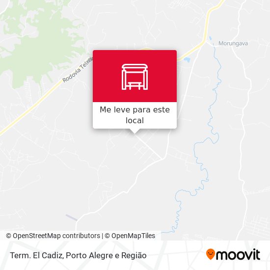Term. El Cadiz mapa