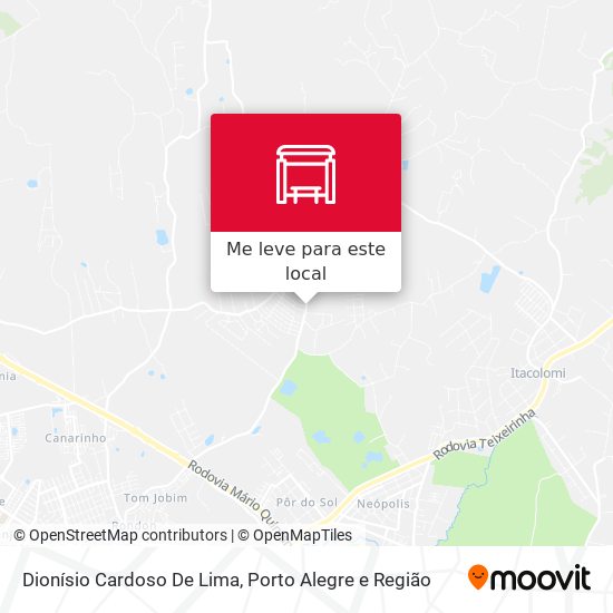 Dionísio Cardoso De Lima mapa