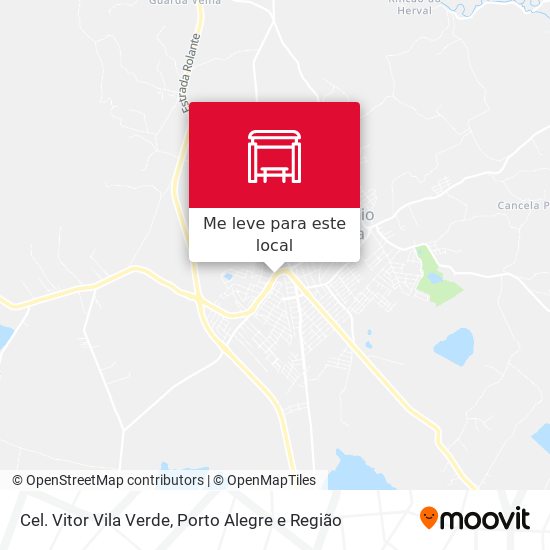 Cel. Vitor Vila Verde mapa