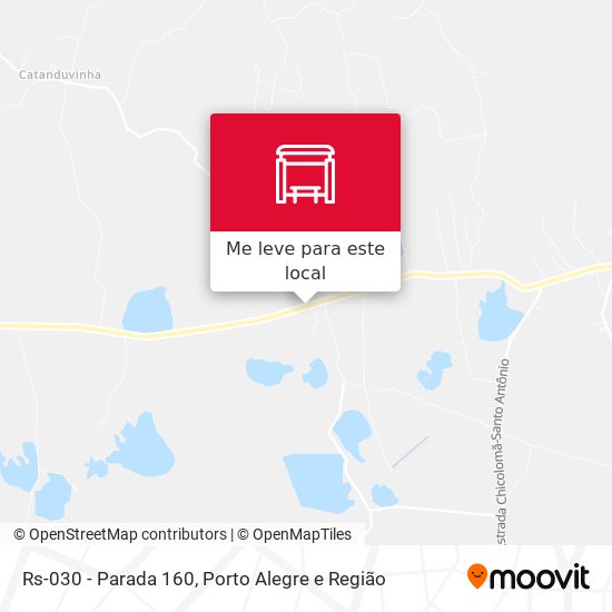 Rs-030 - Parada 160 mapa