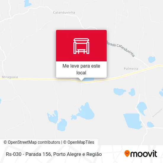 Rs-030 - Parada 156 mapa
