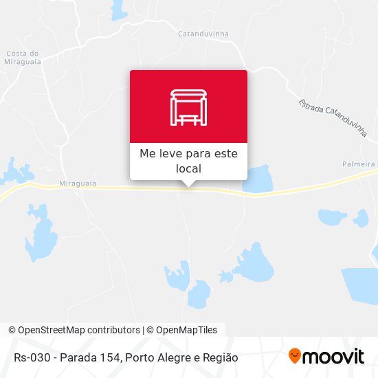 Rs-030 - Parada 154 mapa