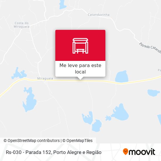 Rs-030 - Parada 152 mapa