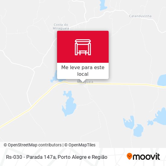 Rs-030 - Parada 147a mapa