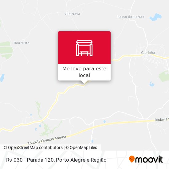 Rs-030 - Parada 120 mapa