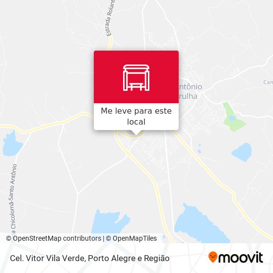 Cel. Vitor Vila Verde mapa