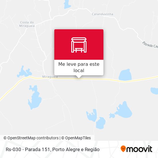 Rs-030 - Parada 151 mapa