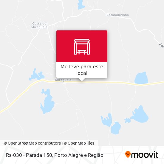 Rs-030 - Parada 150 mapa