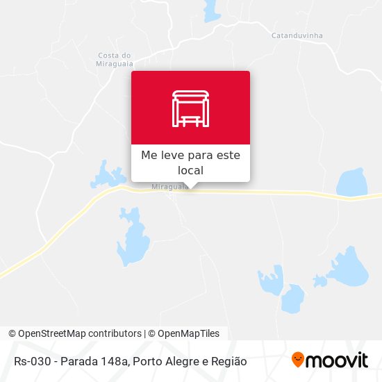 Rs-030 - Parada 148a mapa