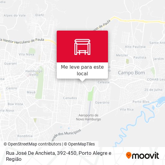 Rua José De Anchieta, 392-450 mapa