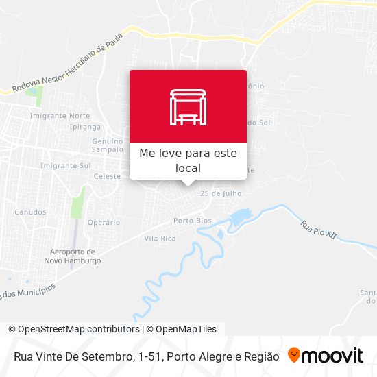 Rua Vinte De Setembro, 1-51 mapa