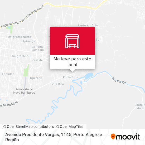 Avenida Presidente Vargas, 1145 mapa