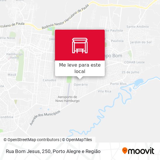 Rua Bom Jesus, 250 mapa
