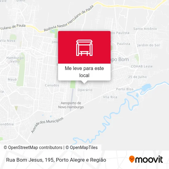 Rua Bom Jesus, 195 mapa