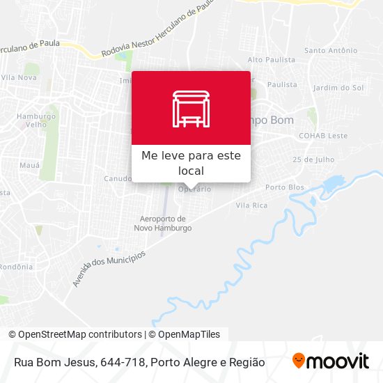 Rua Bom Jesus, 644-718 mapa