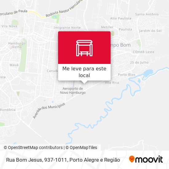 Rua Bom Jesus, 937-1011 mapa
