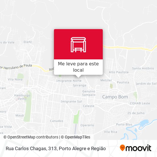 Rua Carlos Chagas, 313 mapa