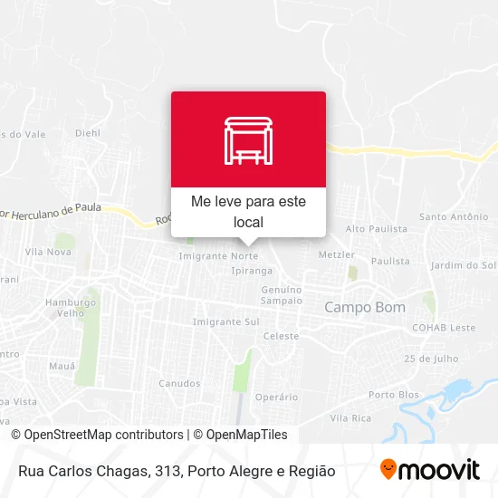Rua Carlos Chagas, 313 mapa