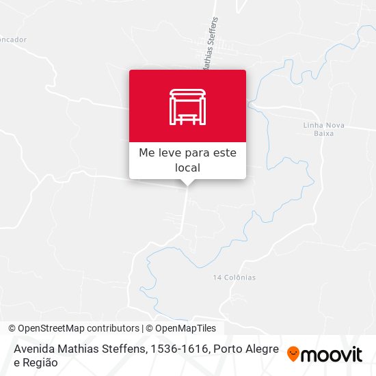 Avenida Mathias Steffens, 1536-1616 mapa