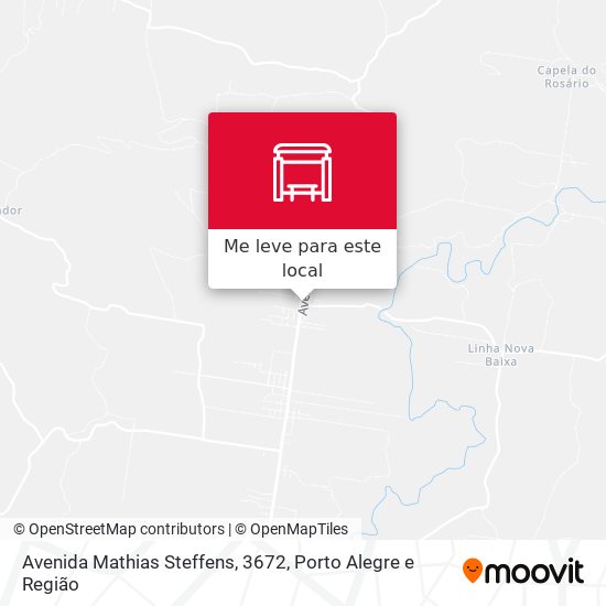 Avenida Mathias Steffens, 3672 mapa