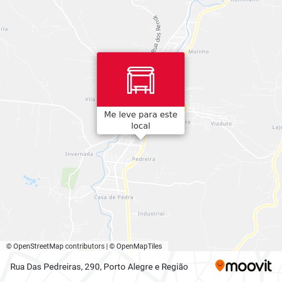 Rua Das Pedreiras, 290 mapa